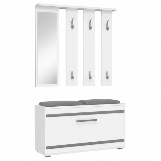Wandgarderobe – 85 × 35 × 180 cm, für Flur