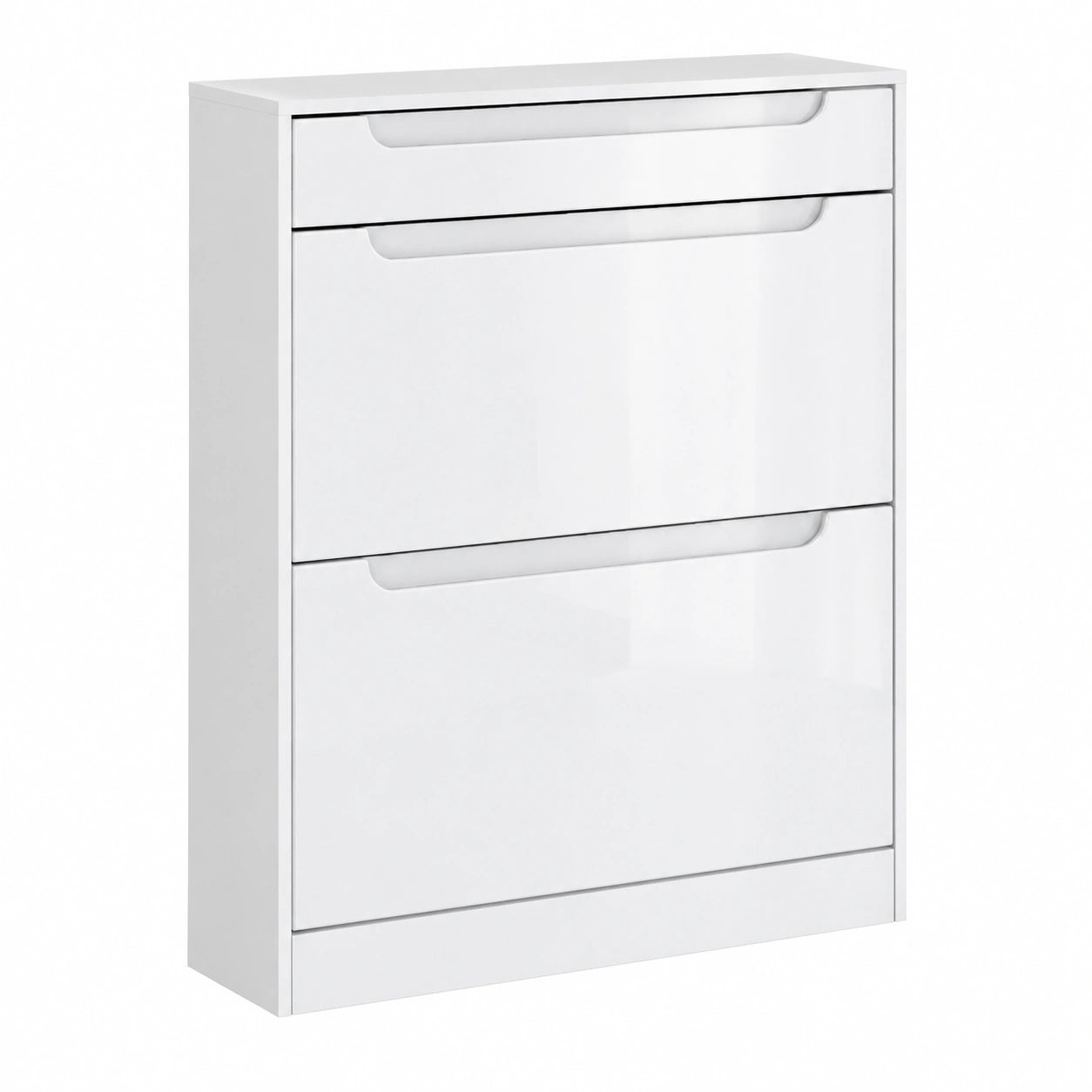 Schuhschrank – 89 × 95,5 × 23 cm, mit Schubladen, für Flur
