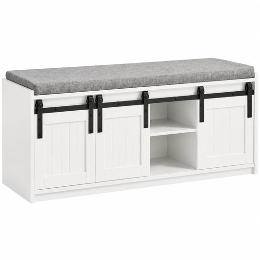 Schuhbank – 120 × 45 × 35 cm, für Flur