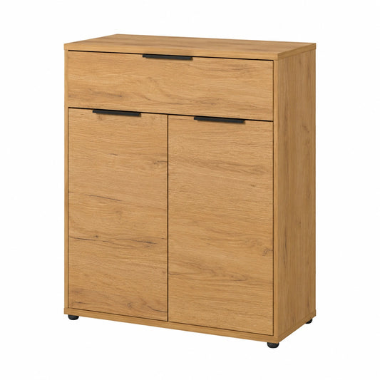Schuhschrank – 75 × 108 × 37 cm, aus Eichenholz