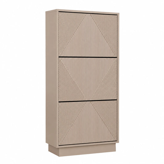 Schuhschrank – 50 × 24 × 131 cm, für Flur